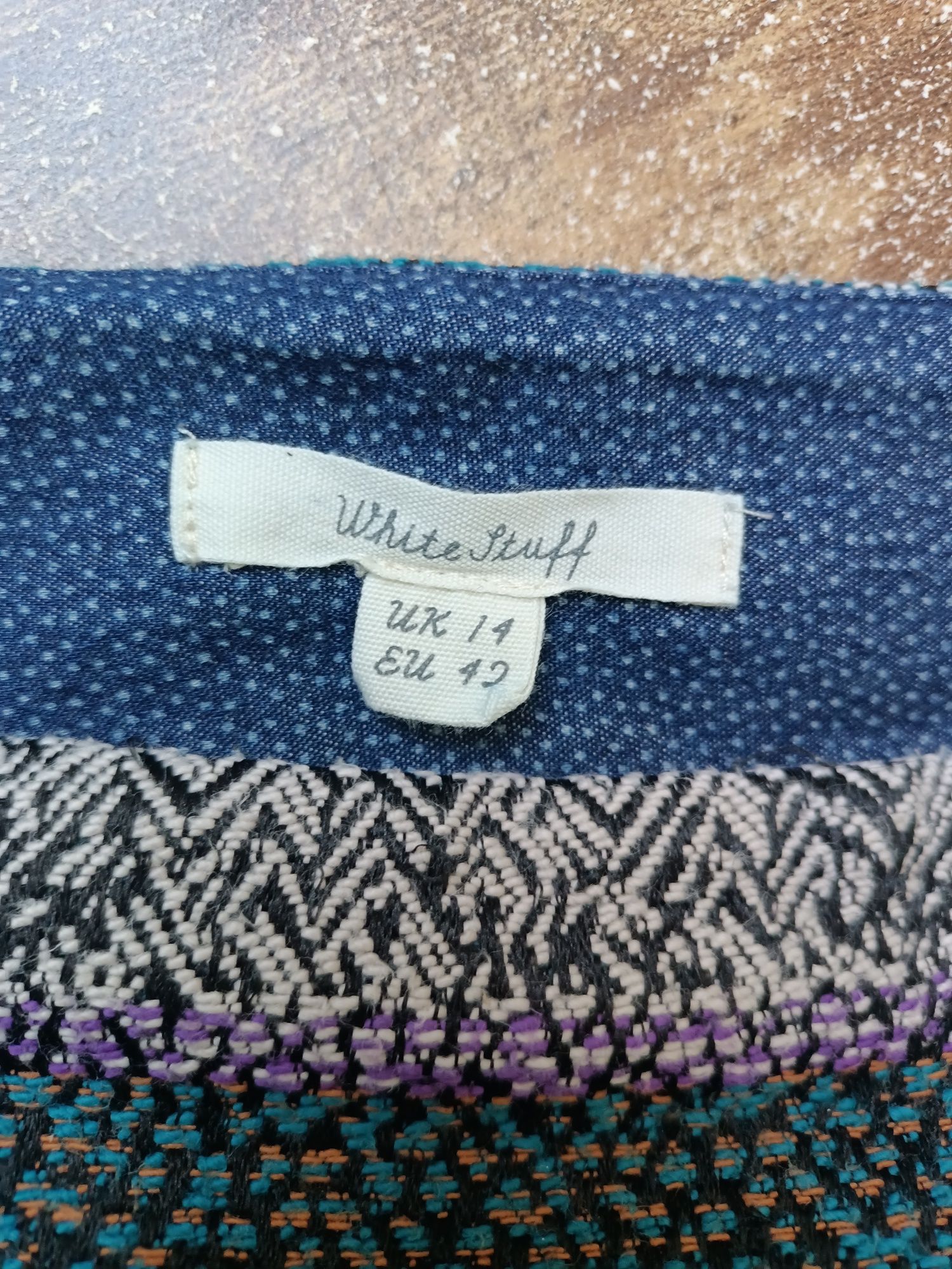 Spódnica White Stuff Boho Hippie Etno Folk retro vintage