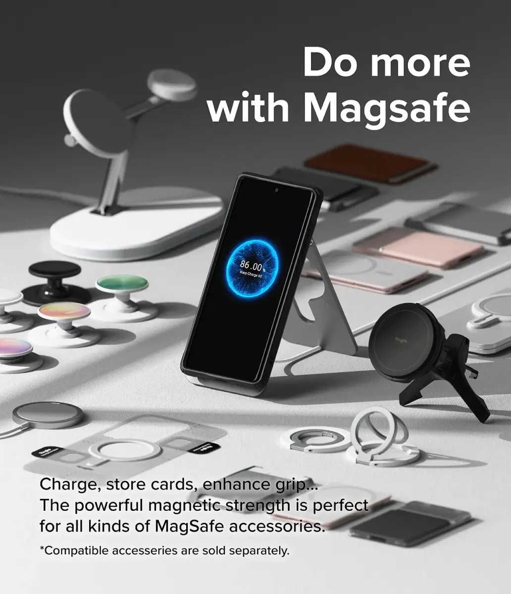 Чехол Ringke Fusion X Magnetic для OnePlus 12 Matte Black