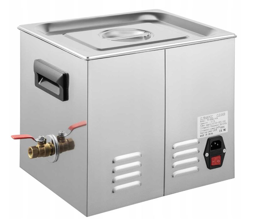 Myjka ultradźwiękowa do mycia części biżuterii cyfrowa 10L