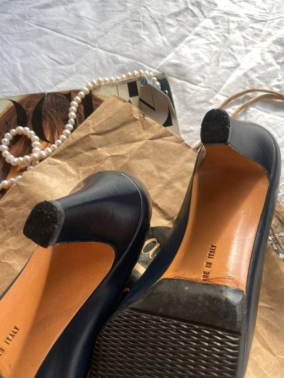 Salvatore Ferragamo made in Italy Florence люксові туфлі човники ОБМІН