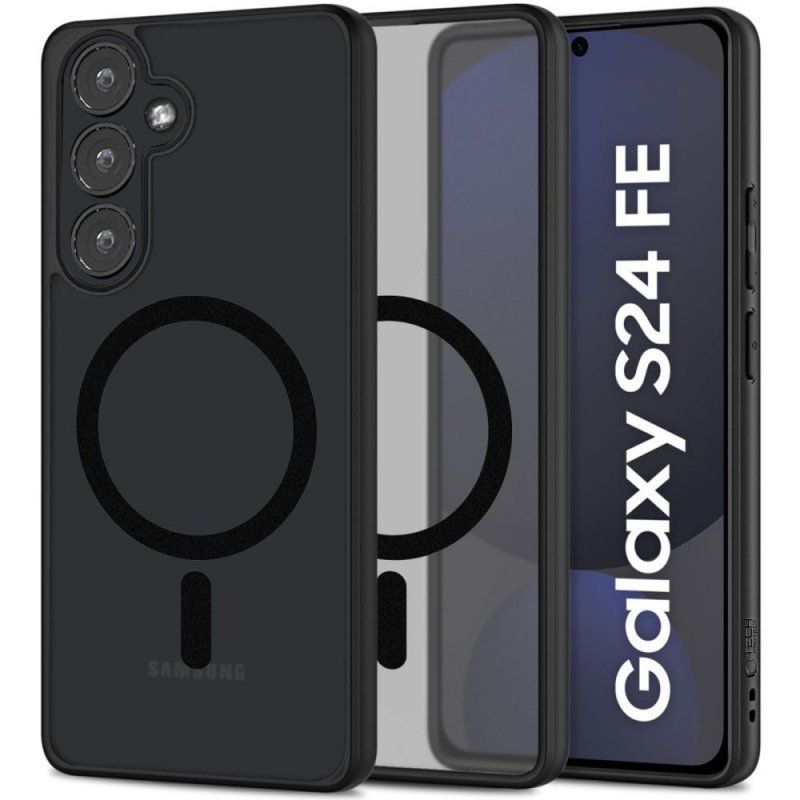 Etui Nakładka Tech-Protect Magmat Magsafe Galaxy S24 Fe Matte Black