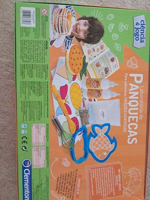 Laboratório panquecas NOVO Clementoni