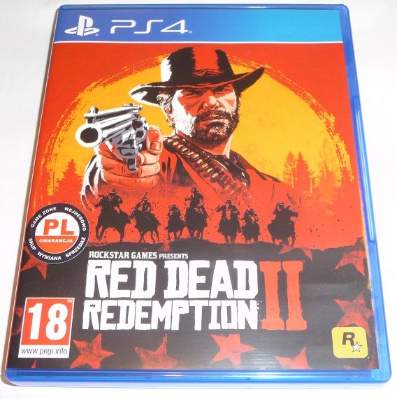 Red Dead Redemption 2 PS4 + Slim + Pro + PS5 = PŁYTA PL Wejherowo
