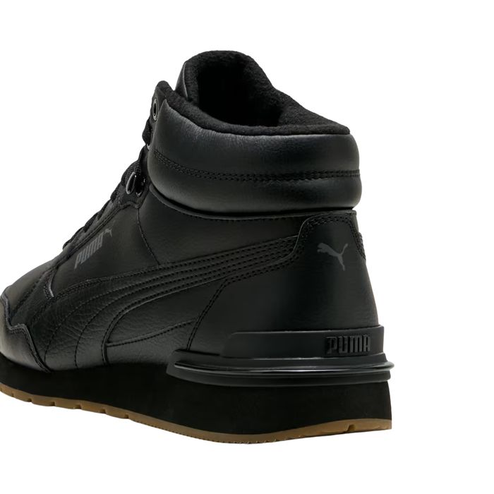 Buty męskie zimowe puma ST Runner v4 mid ocieplane polar czarne 41