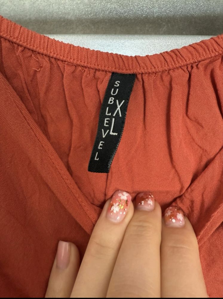 Sukienka maxi dluga XL 100% wiskoza