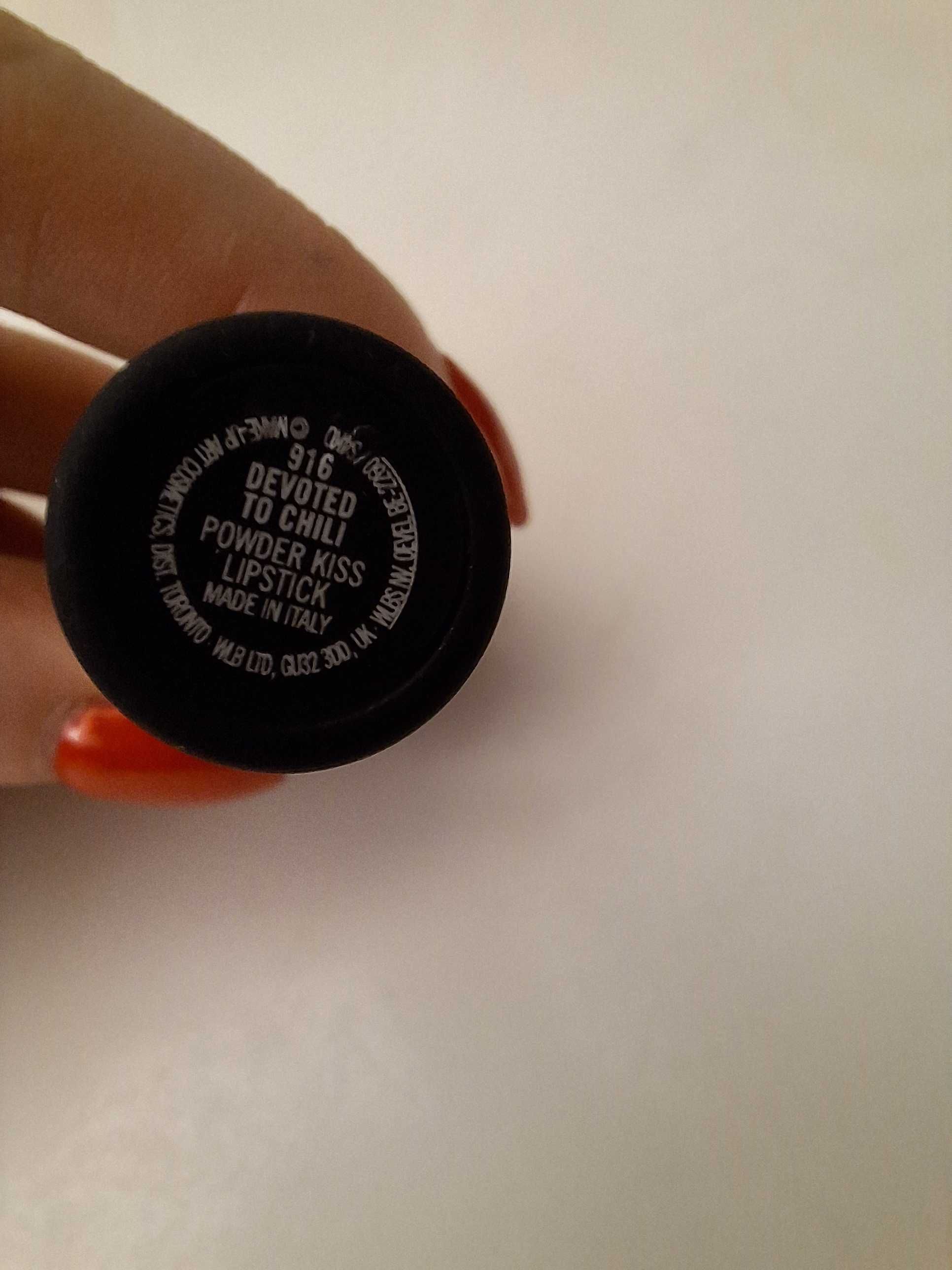 MAC Cosmetics Powder Kiss Lipstick Devoted to Chili