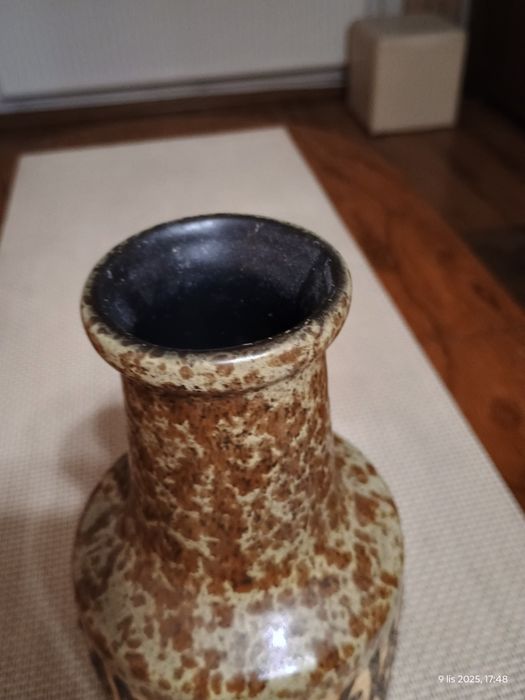 Duży ceramiczny wazon - 70-te lata