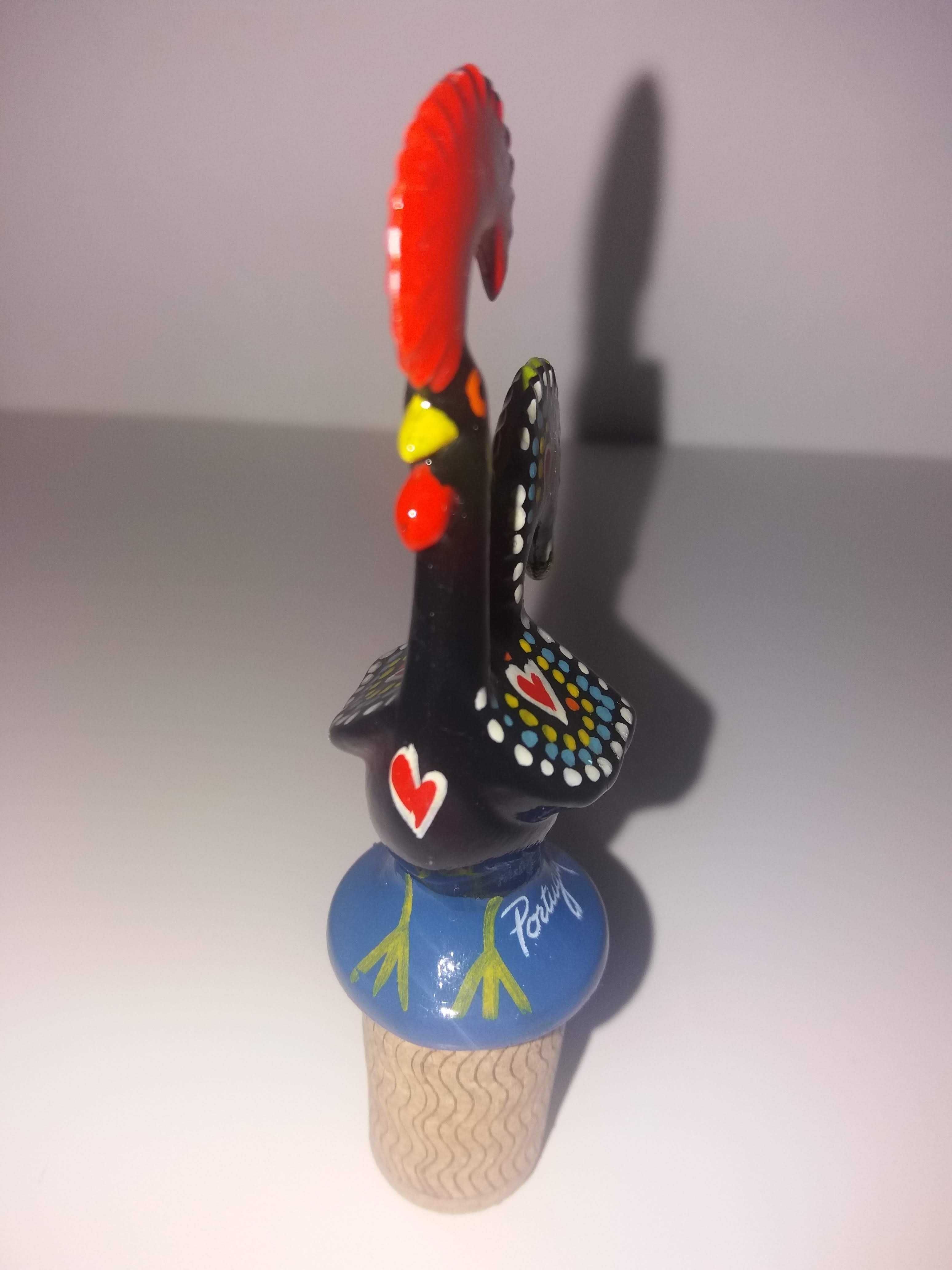 Rolha com Galo de Barcelos em cerâmica