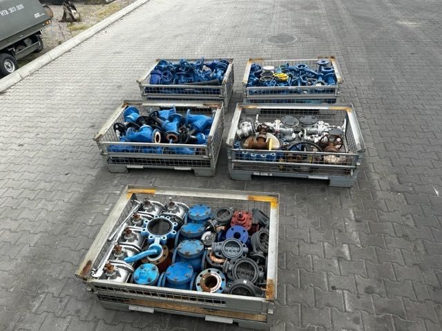 zasuwy zawory woda gaz powietrze nowe wyprzedaż