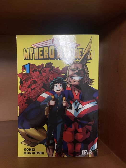 Mangá My hero Academia 1