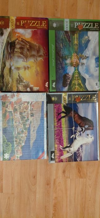 Продам пазли набором