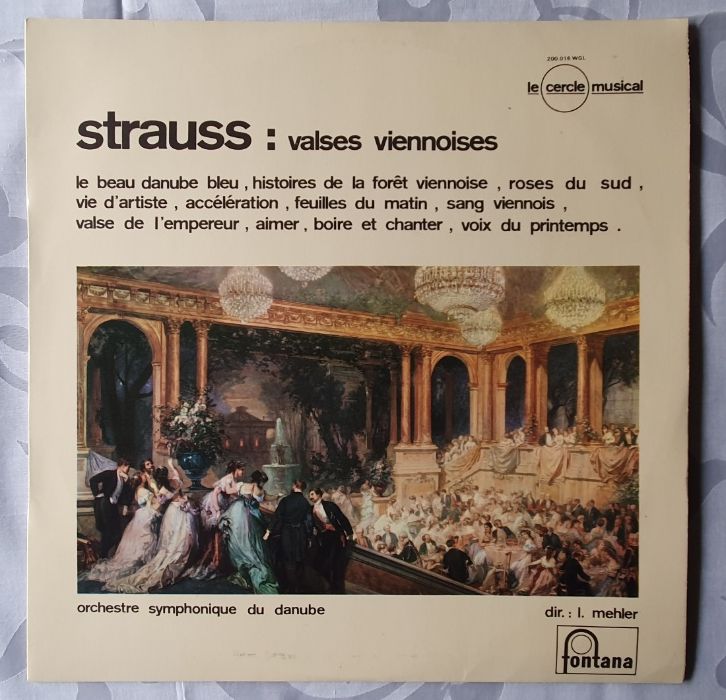 3 Discos VINIL (LP) Musica Clássica (STRAUSS)