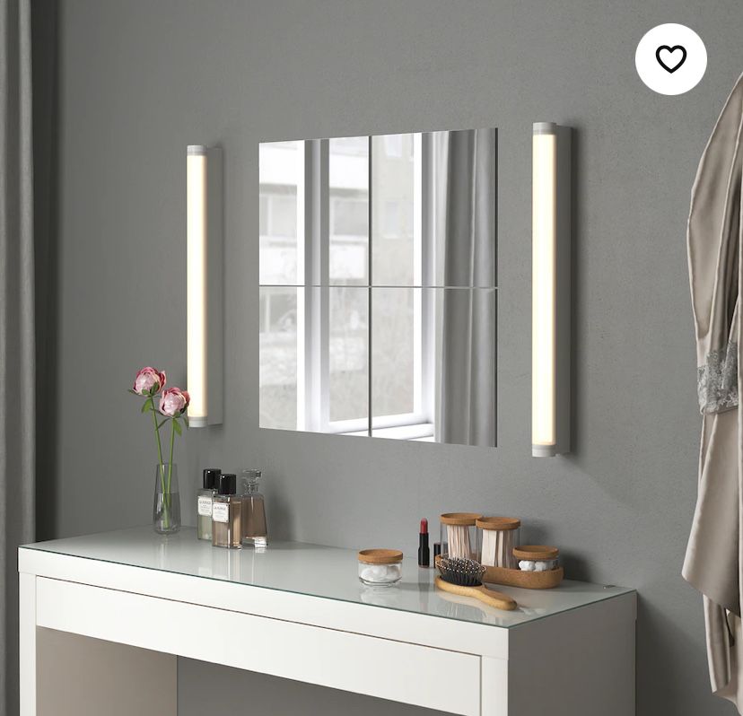 Espelho adesivo IKEA ( 24 unidades)