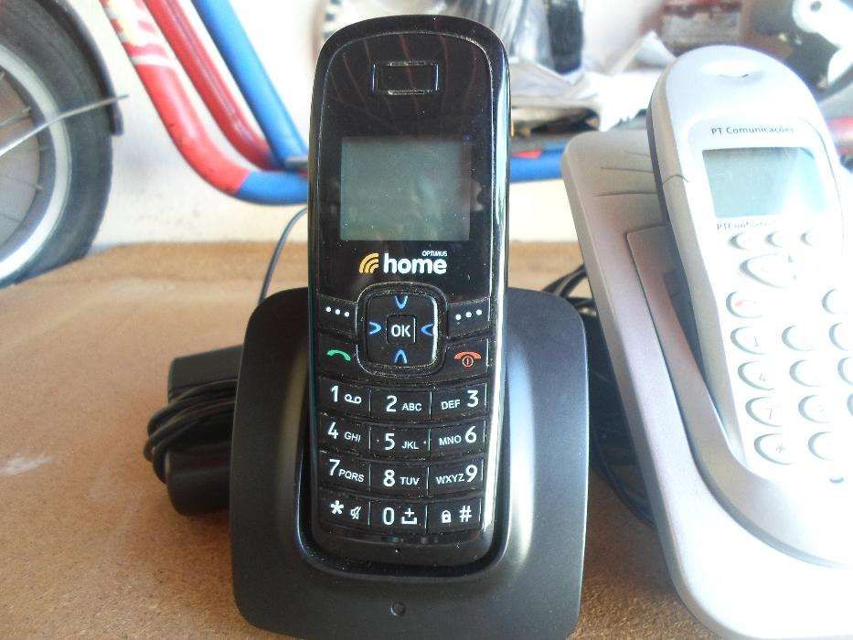 2 telefones fixos sem fios