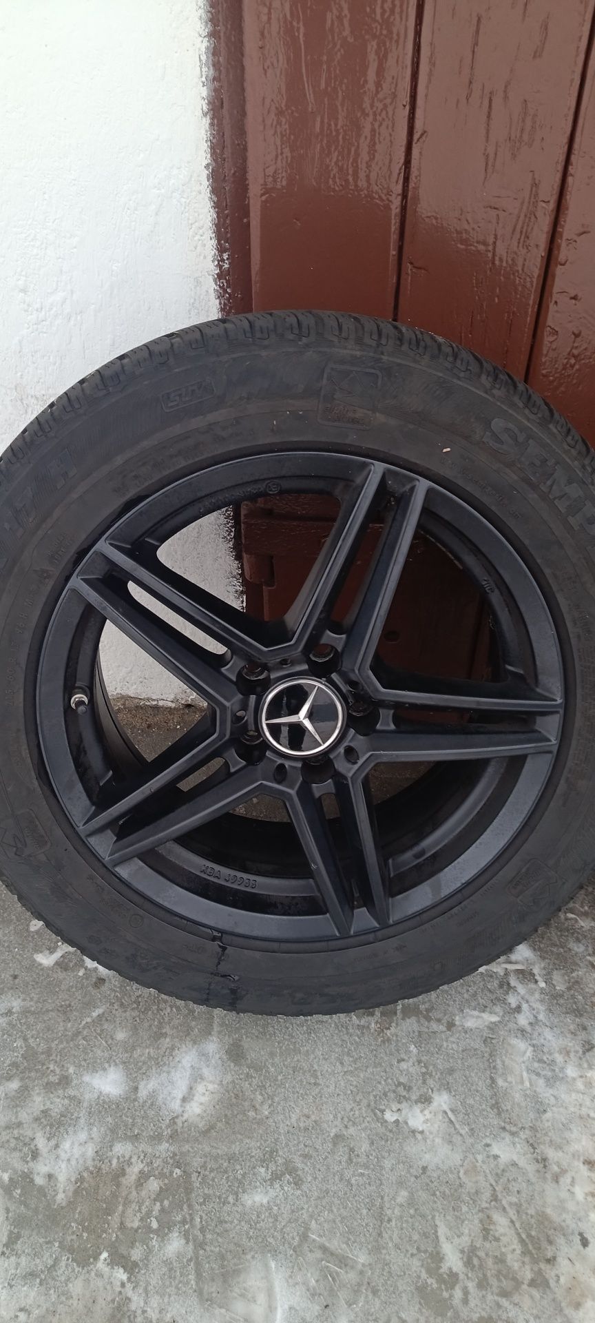 Alufelgi Mercedes C E klasa 17" 5x 112 ET48,5 Czujniki ciśnienia