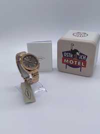 Zegarek damski Fossil BQ3659 złoty różowe złoto Nowy Prezent kryształy