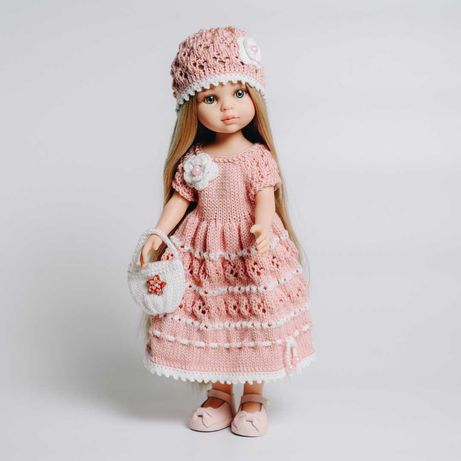 Кукла Рапунцель Паола Рейна Карла в украинском аутфите, 32 см