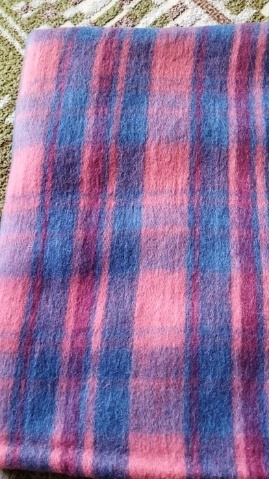 Ковдра, плед шерстяний новий 150х200