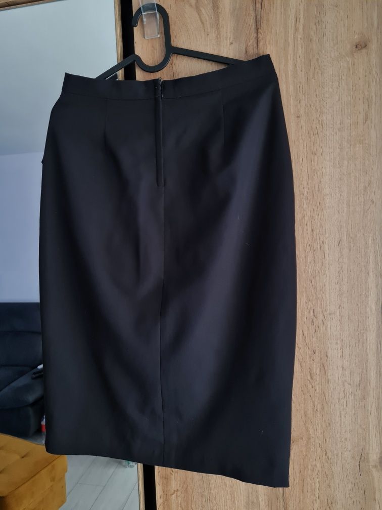 Dwie czarne spódnice zestaw 38/M eleganckie