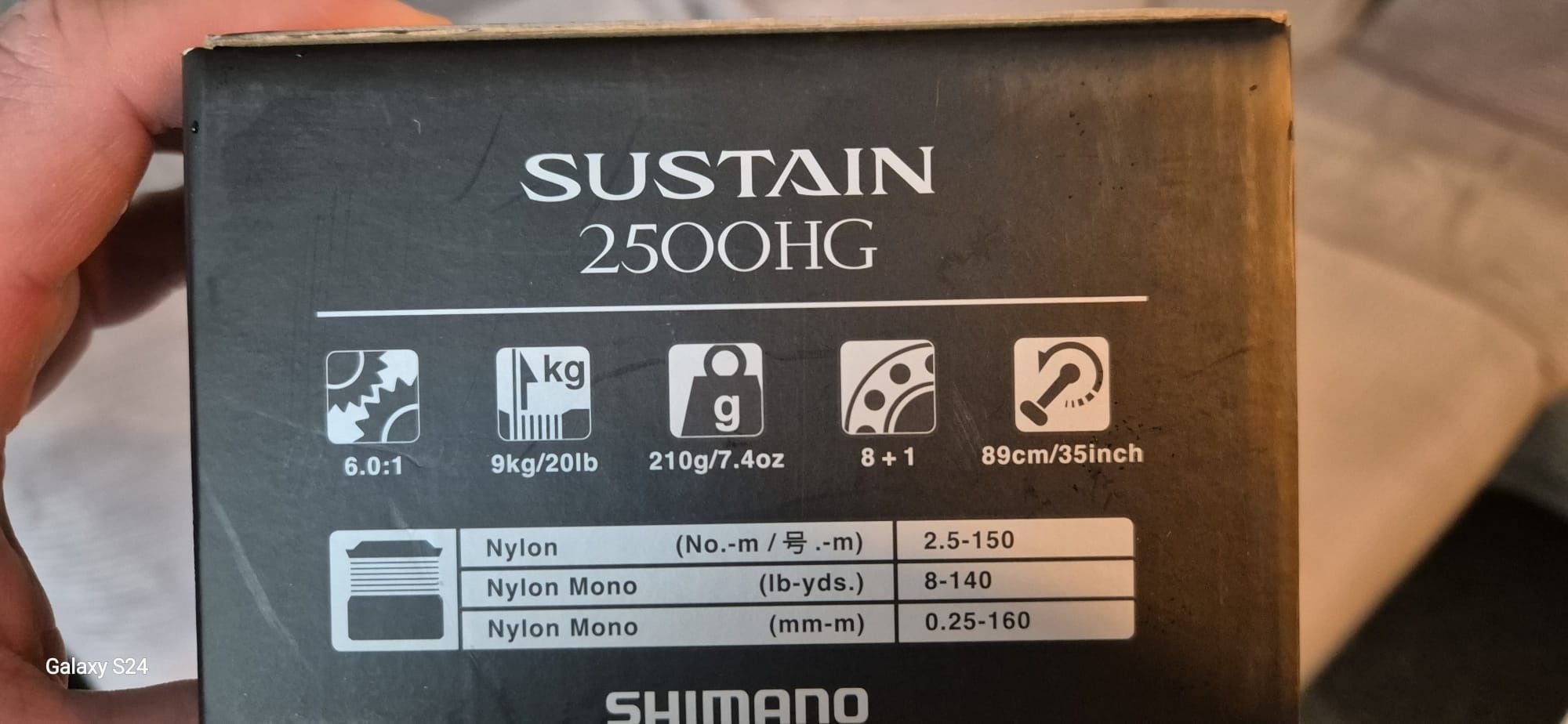Kołowrotek Shimano sustain 2500 FJ