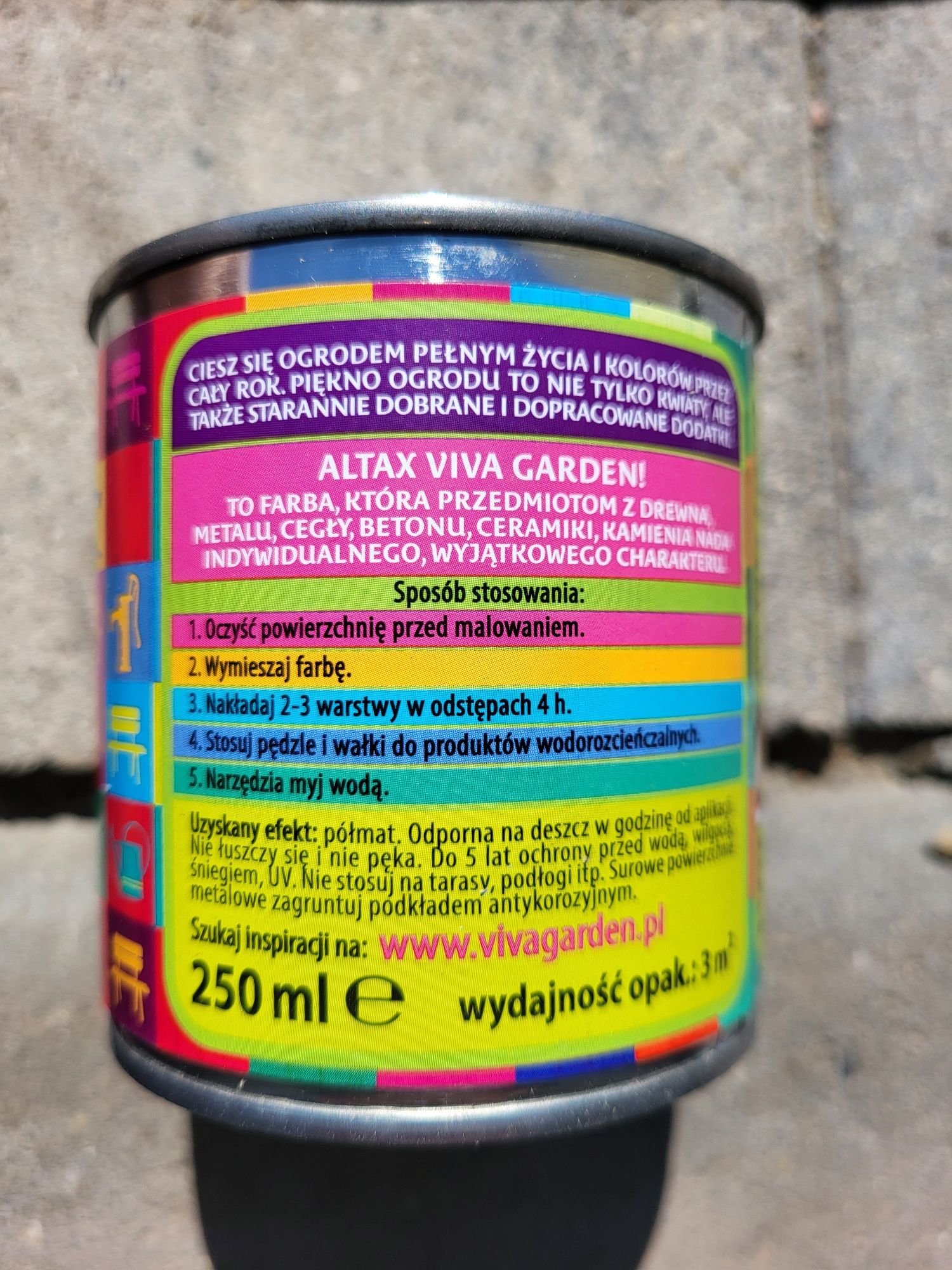 Farba Altax Viva Garden Zielony Bluszcz 0,25ml