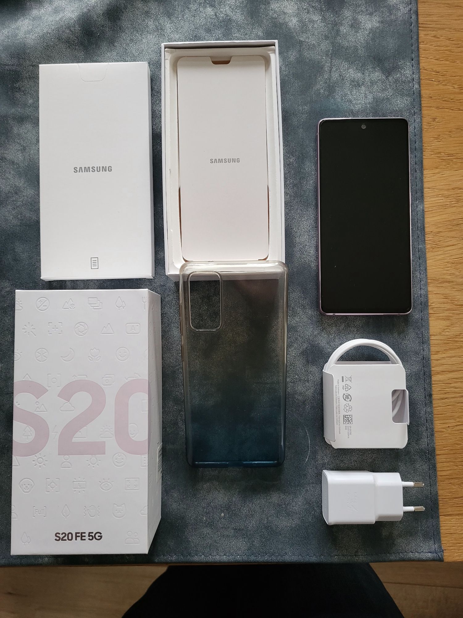 Smartfon SAMSUNG Galaxy S20 FE 5G 6/128GB 120Hz Lawendowy SM-G781 supe