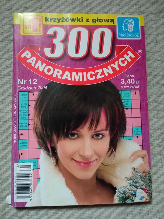 Krzyżówki z głową 300 panoramicznych 2004 nr 12 grudzień 2004