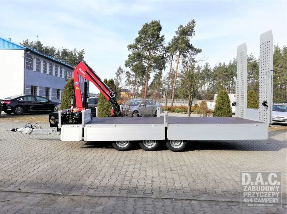 Żuraw, HDS na przyczepie lub na samochodzie