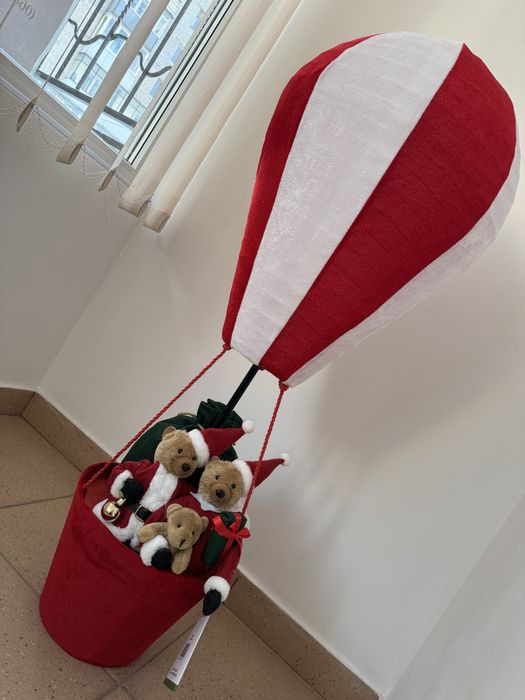 Декор. Повітряна куля. Ведмедики. Новий рік.