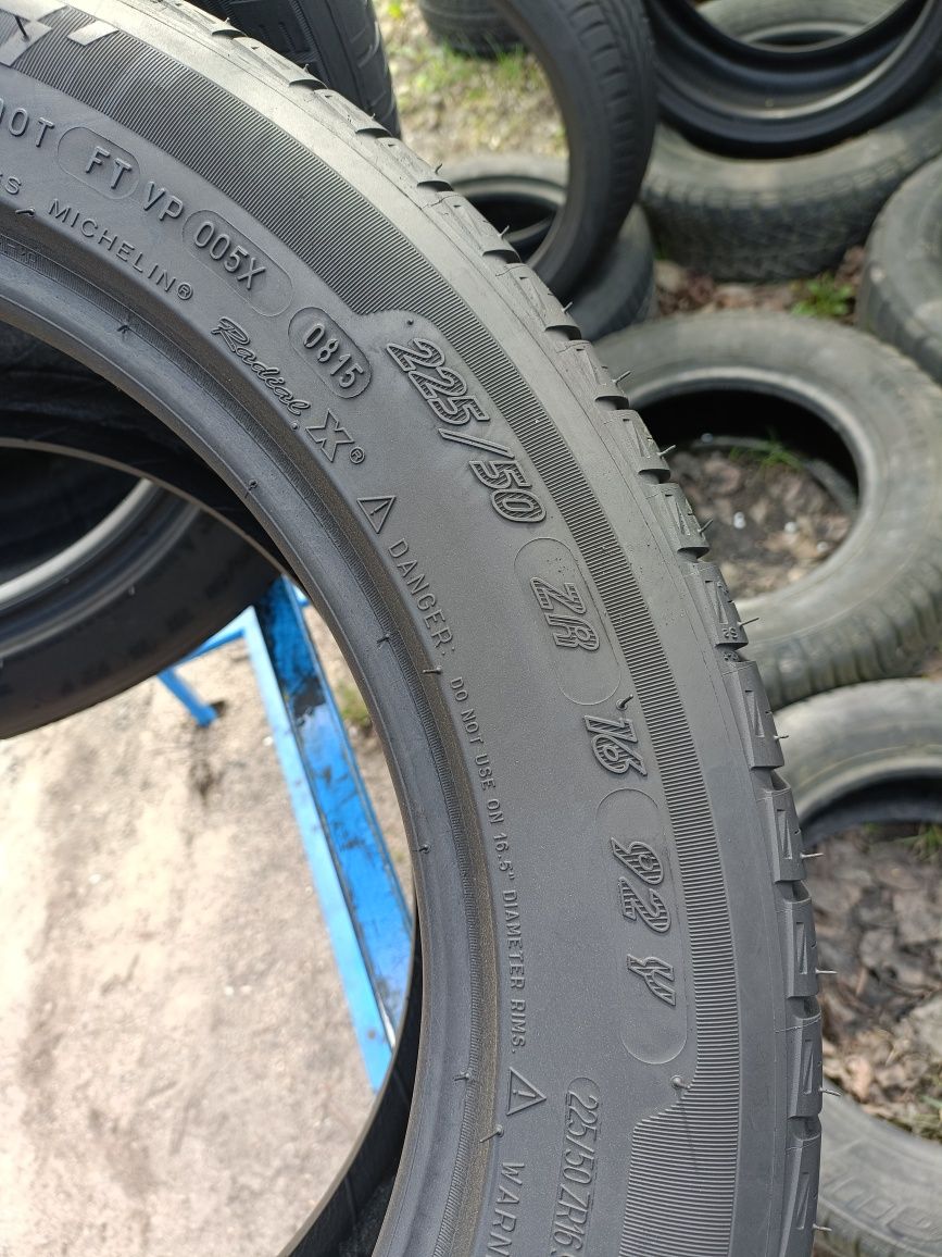 225/50r16 Michelin Pilot Exalto NO , 6.8mm