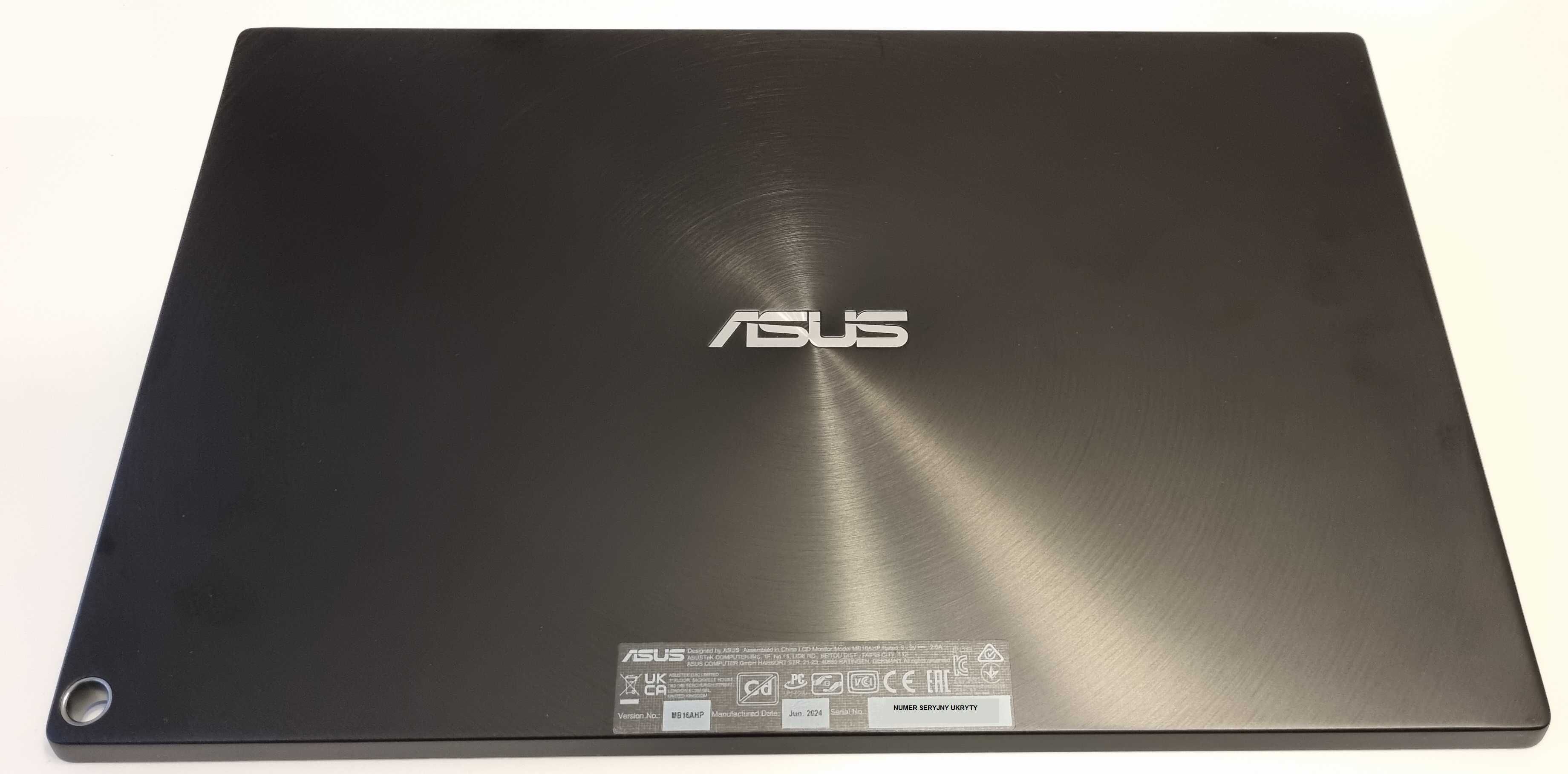 Monitor ASUS ZenScreen GO MB16AHP - Uszkodzony