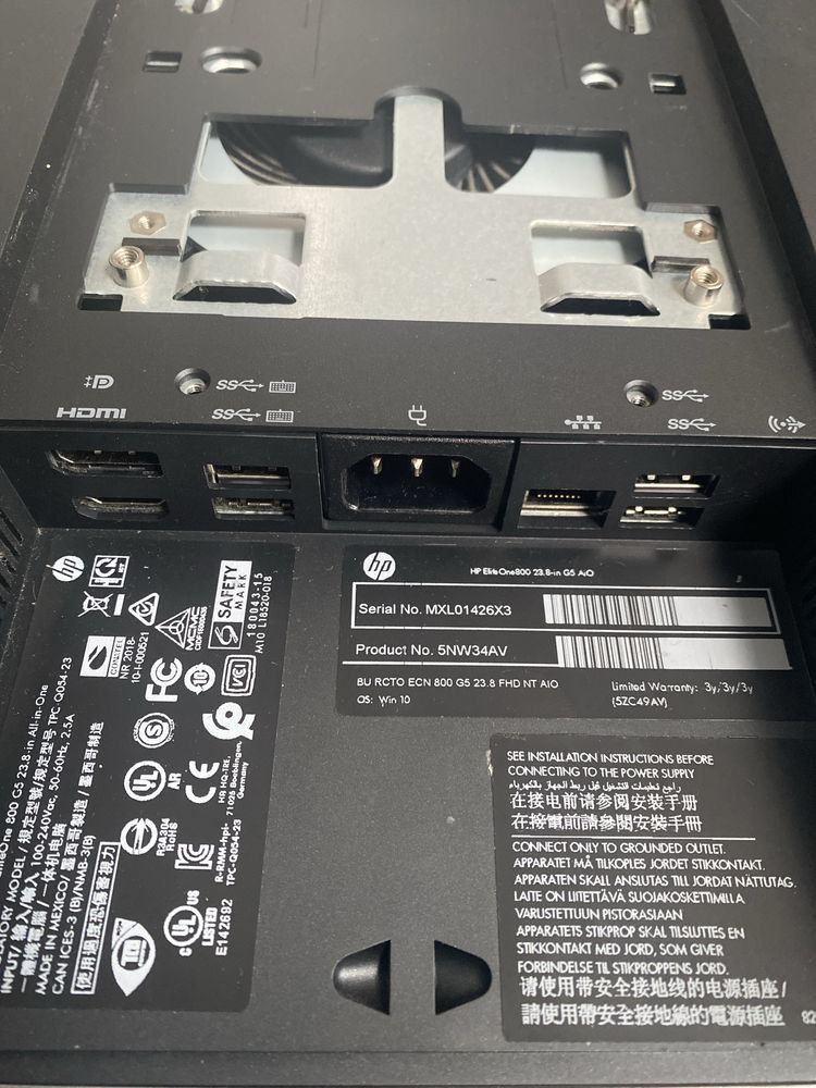 Разборка - Моноблок HP EliteOne 800 G5 G4 AIO 23.8" ВСЕ кроме матрицы