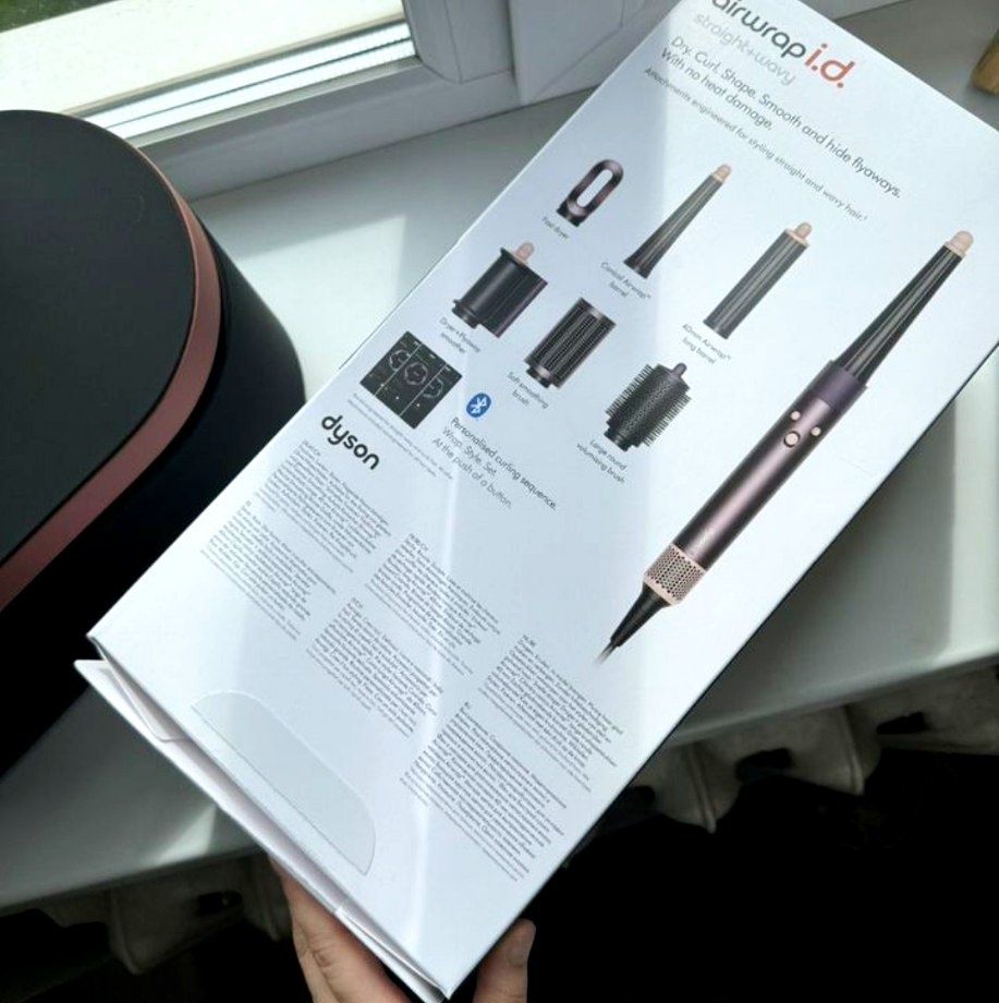 Стайлер Dyson Airwrap i.d HS08 Straight & Wavy Jasper Plum з Bluetooth