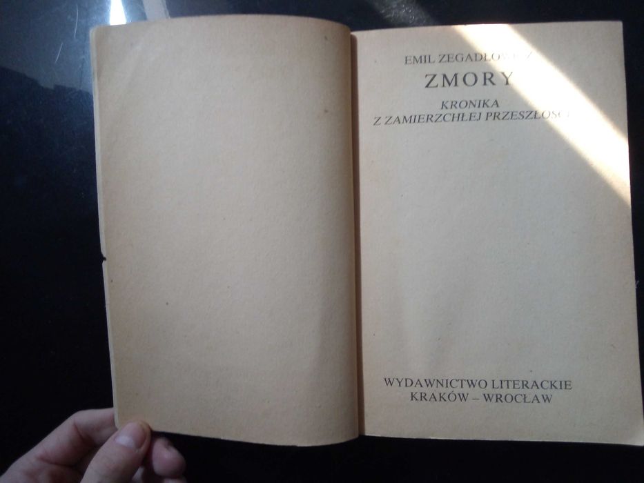 Zmory Emil Zegadłowicz