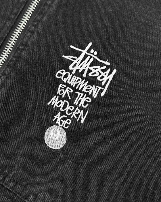 Куртка STUSSY Canvas Insulated Work Jacket Black