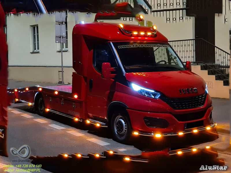 Orurowanie z LED Renault Mercedes Opel Fiat