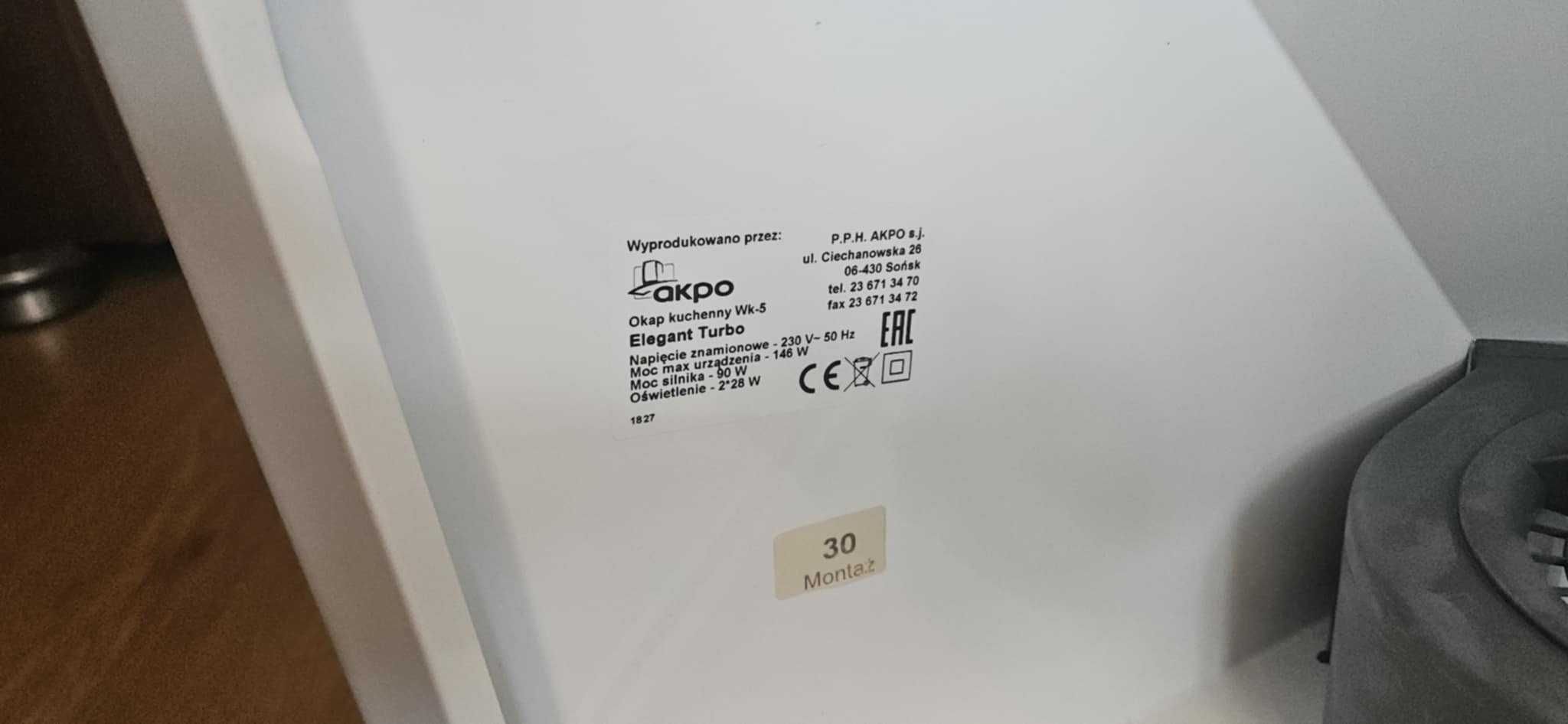 Akpo WK-5 Elegant Turbo 60 Biały