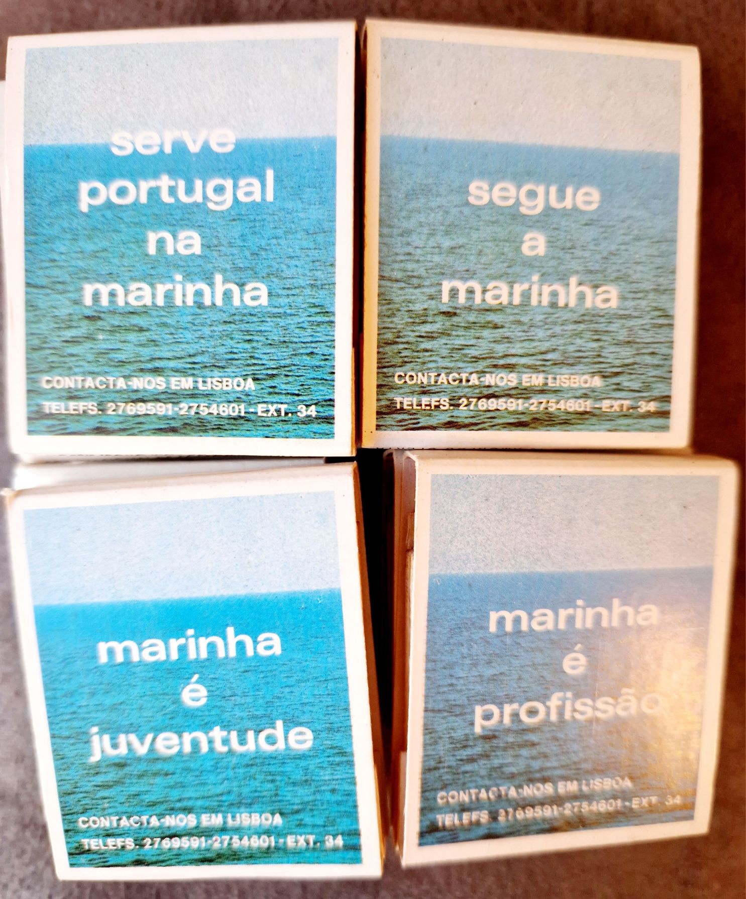 Fósforos Antigos Marinha Portuguesa