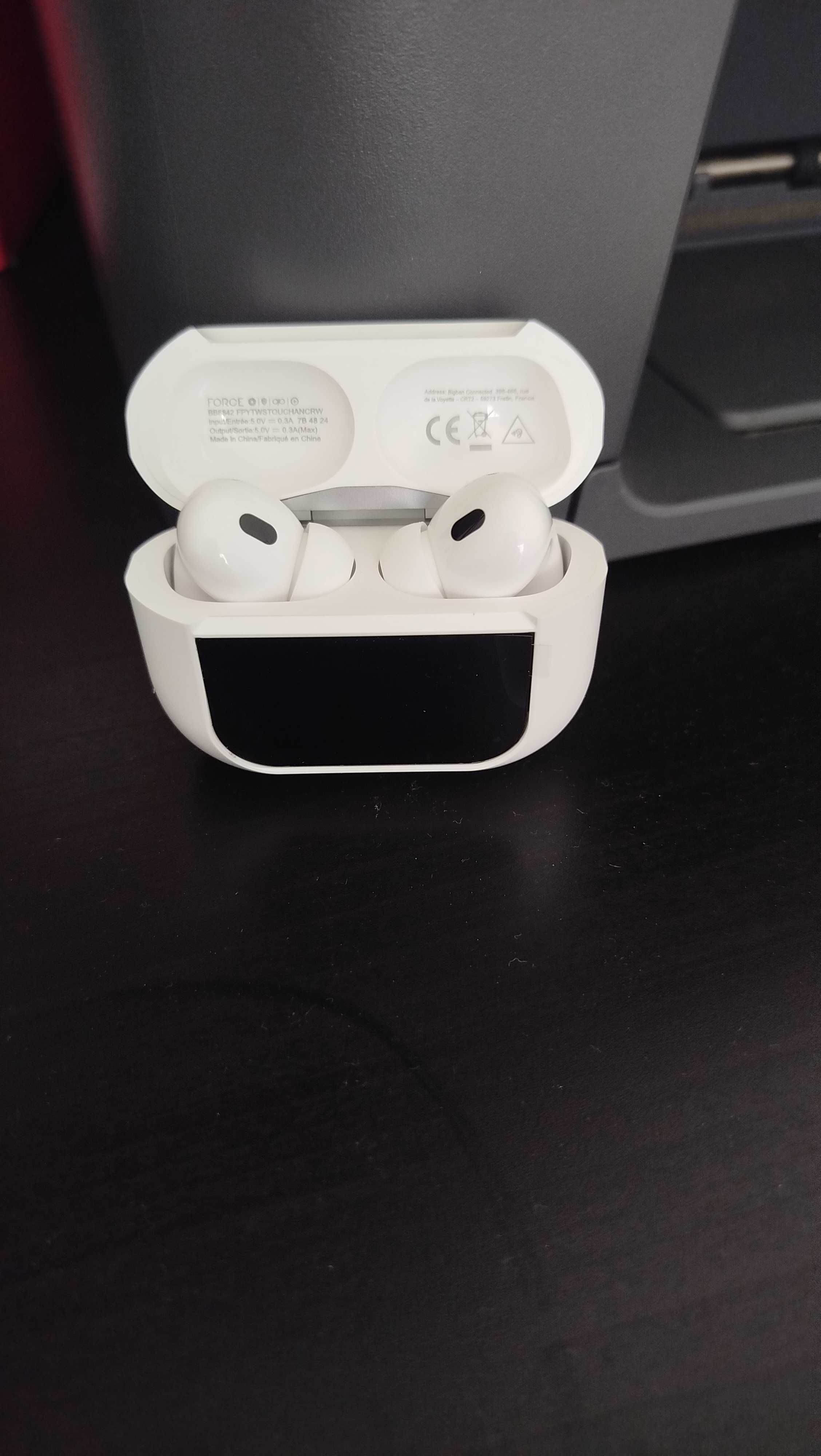 Auriculares Earbuds true wireless Force Play III com ecrã touch novos