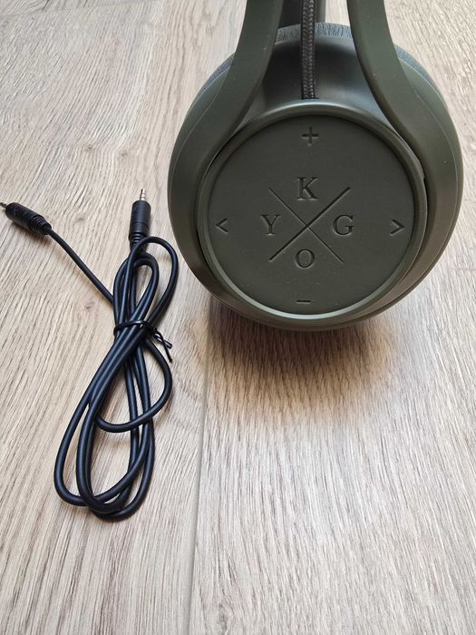 KYGO A9 600 Słuchawki Bezprzewodowe Bluetooth Nauszne Zielone Premium