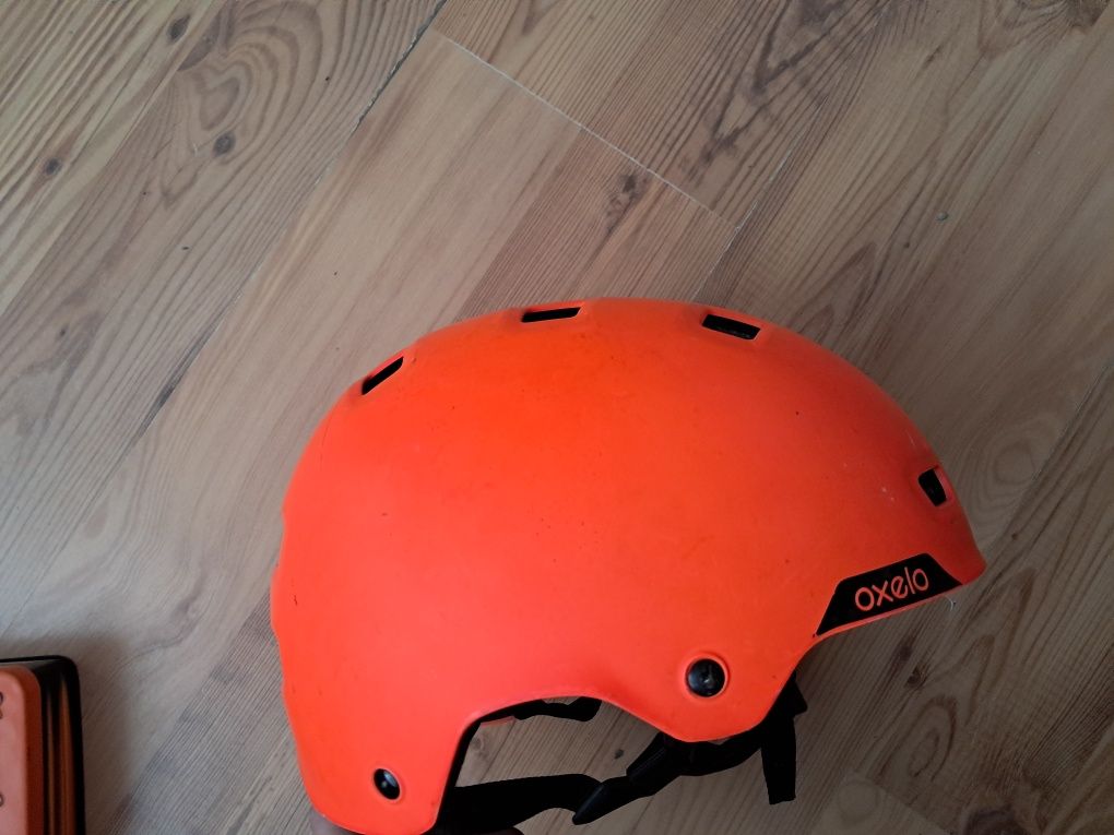Kask oxelo pomarańczowy