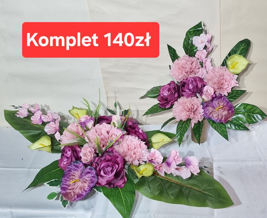 Zestawy, Stroiki, komplety na groby