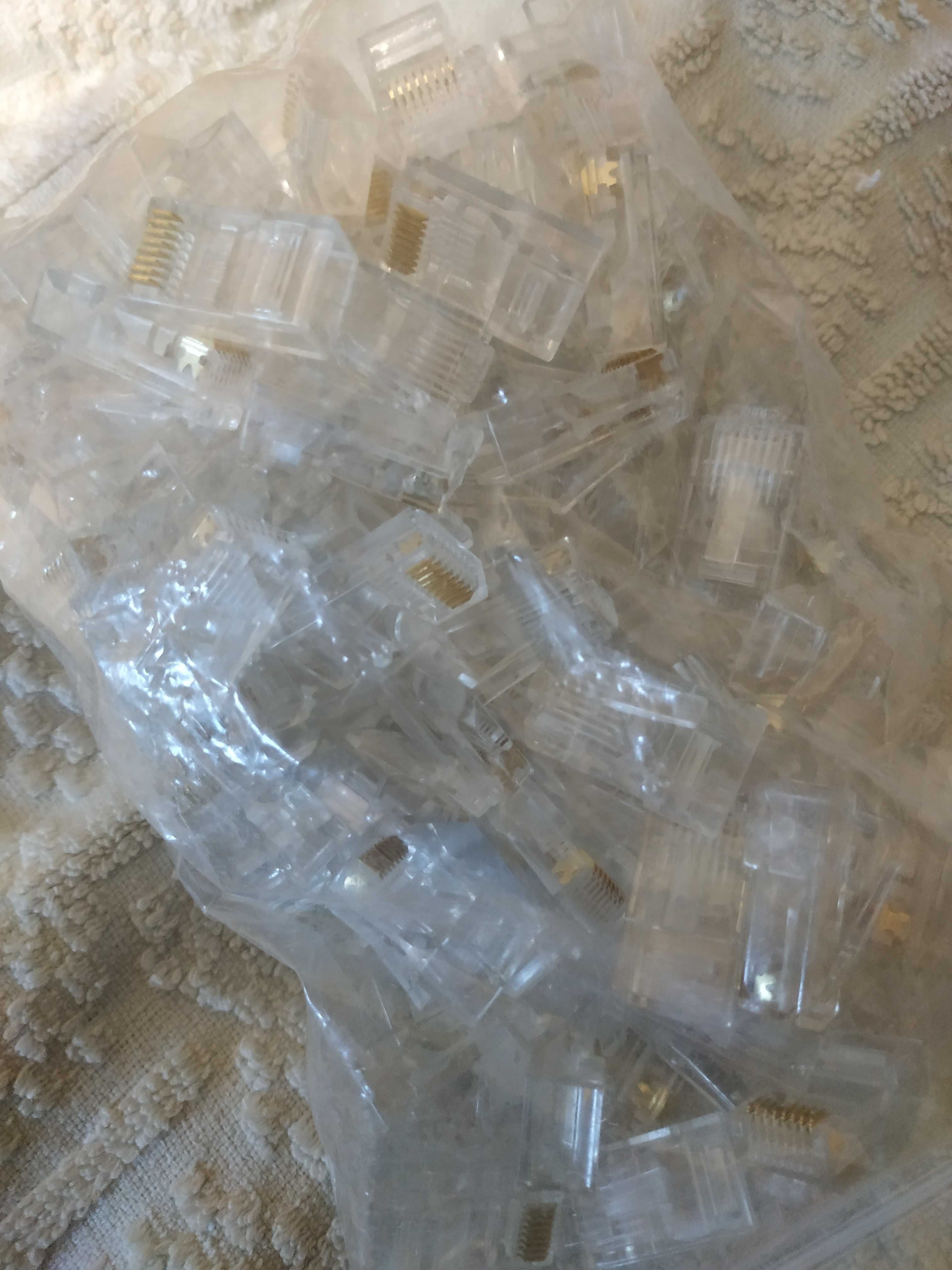 Конектори RJ 45 для витої пари 100шт