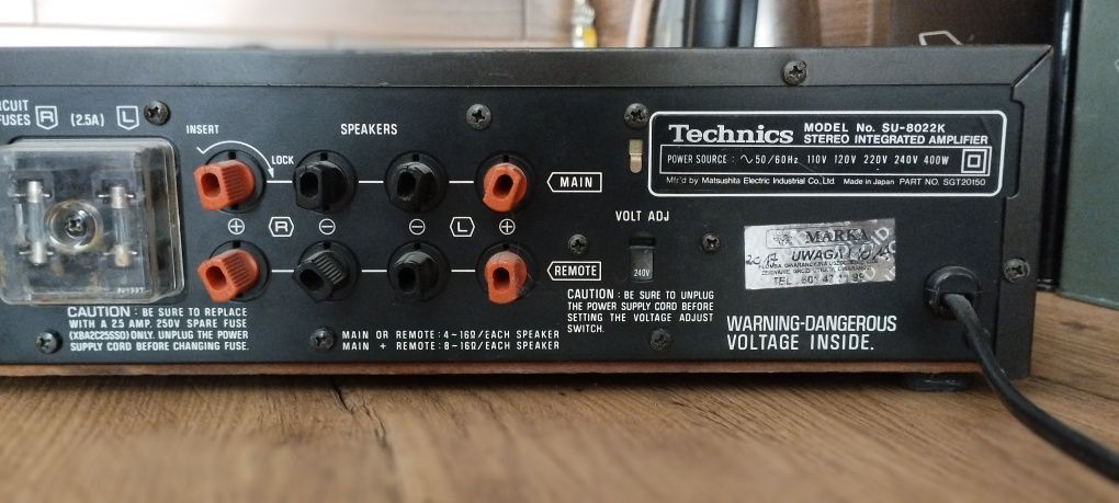 Amplituner Technics su-8022 k