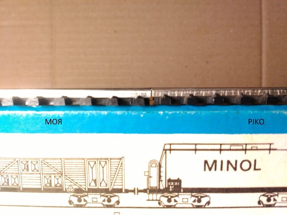 Рельсы масштаб 1:87 1/1 совместимые с рельсами PIKO