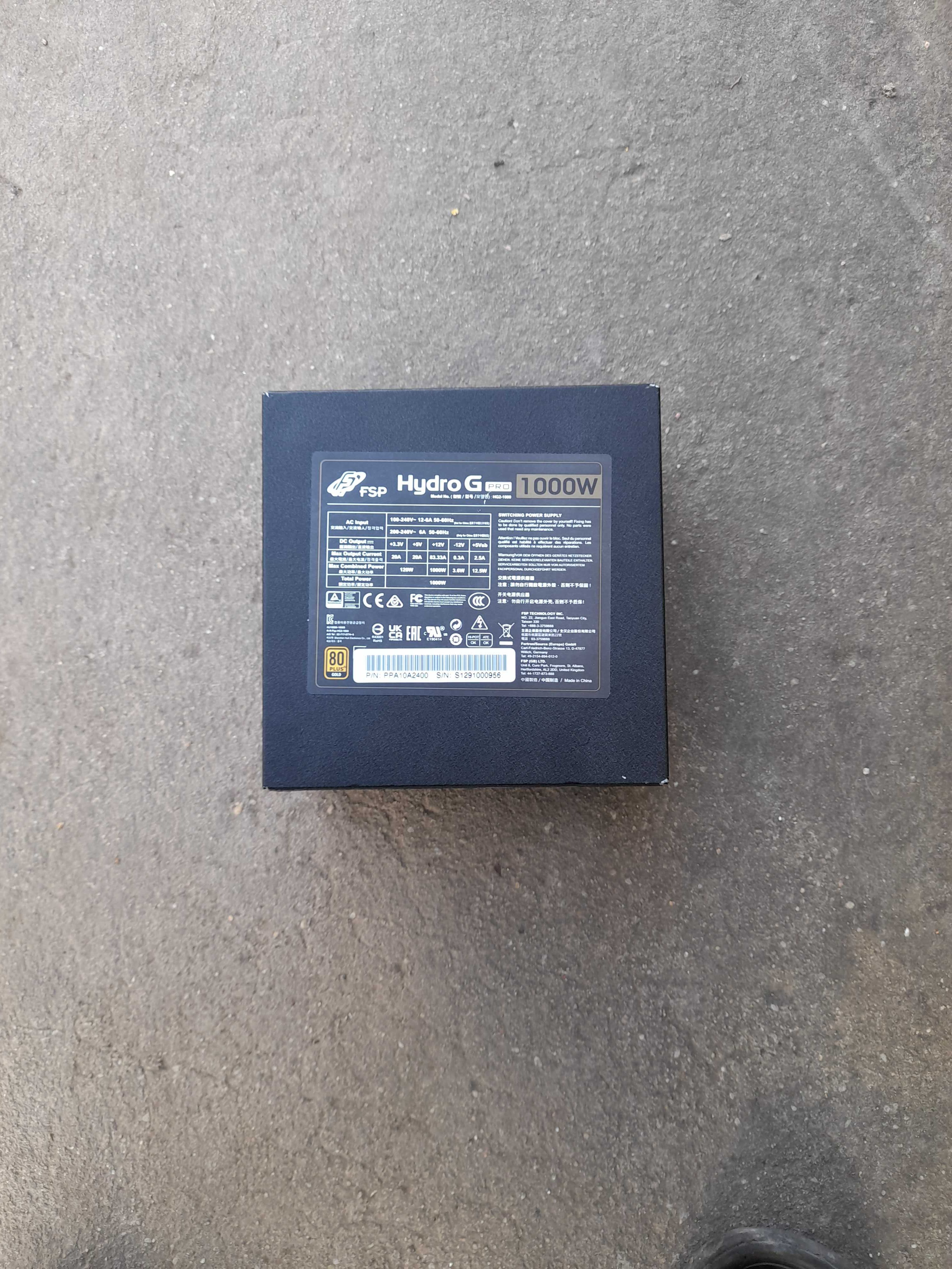 Блок живлення Hydro G Pro 1000W ( на запчастини)