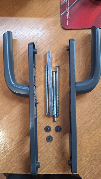 Натиск. гар. UNIVERSAL_S антрацит 25/92мм /3 гвинта 116/100мм/