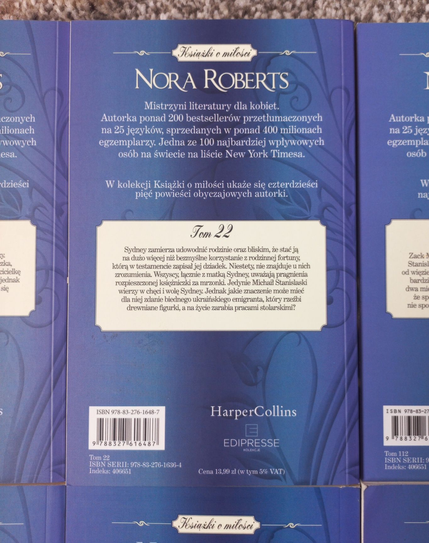 Druga miłość Nataszy Księżniczka Z nakazu sądu Pasja życi Nora Roberts