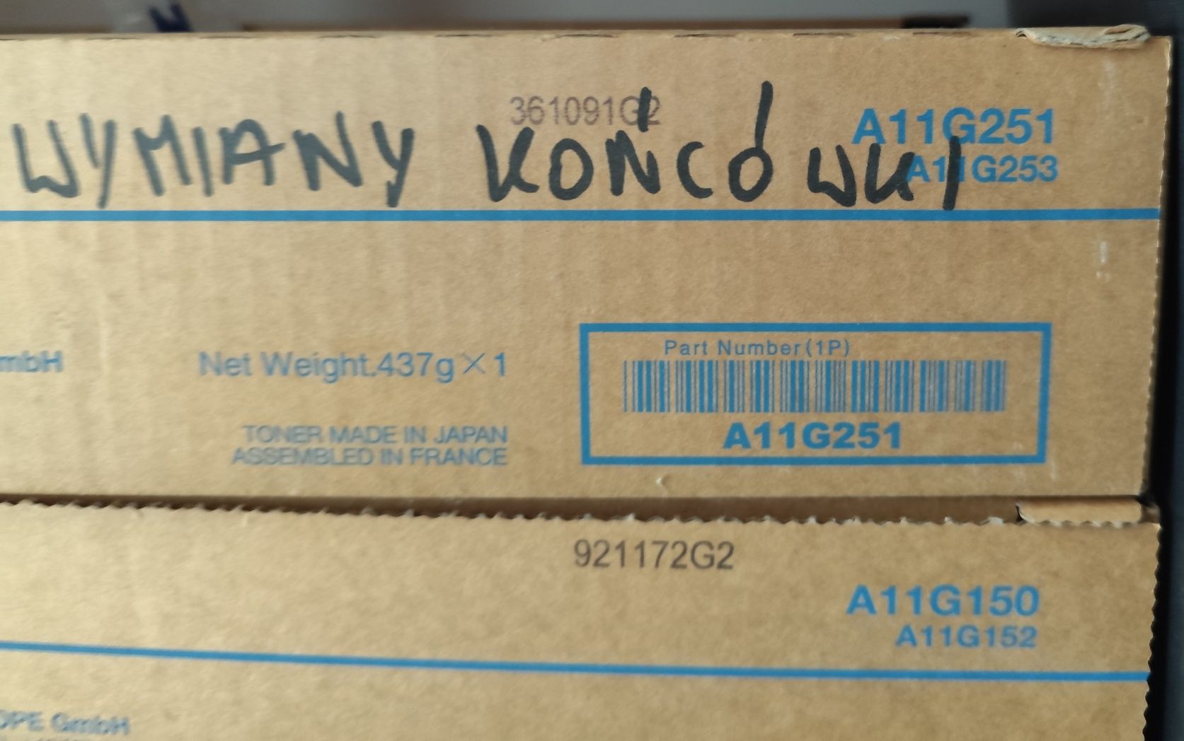 Konica NOWE tonery mix kolorów