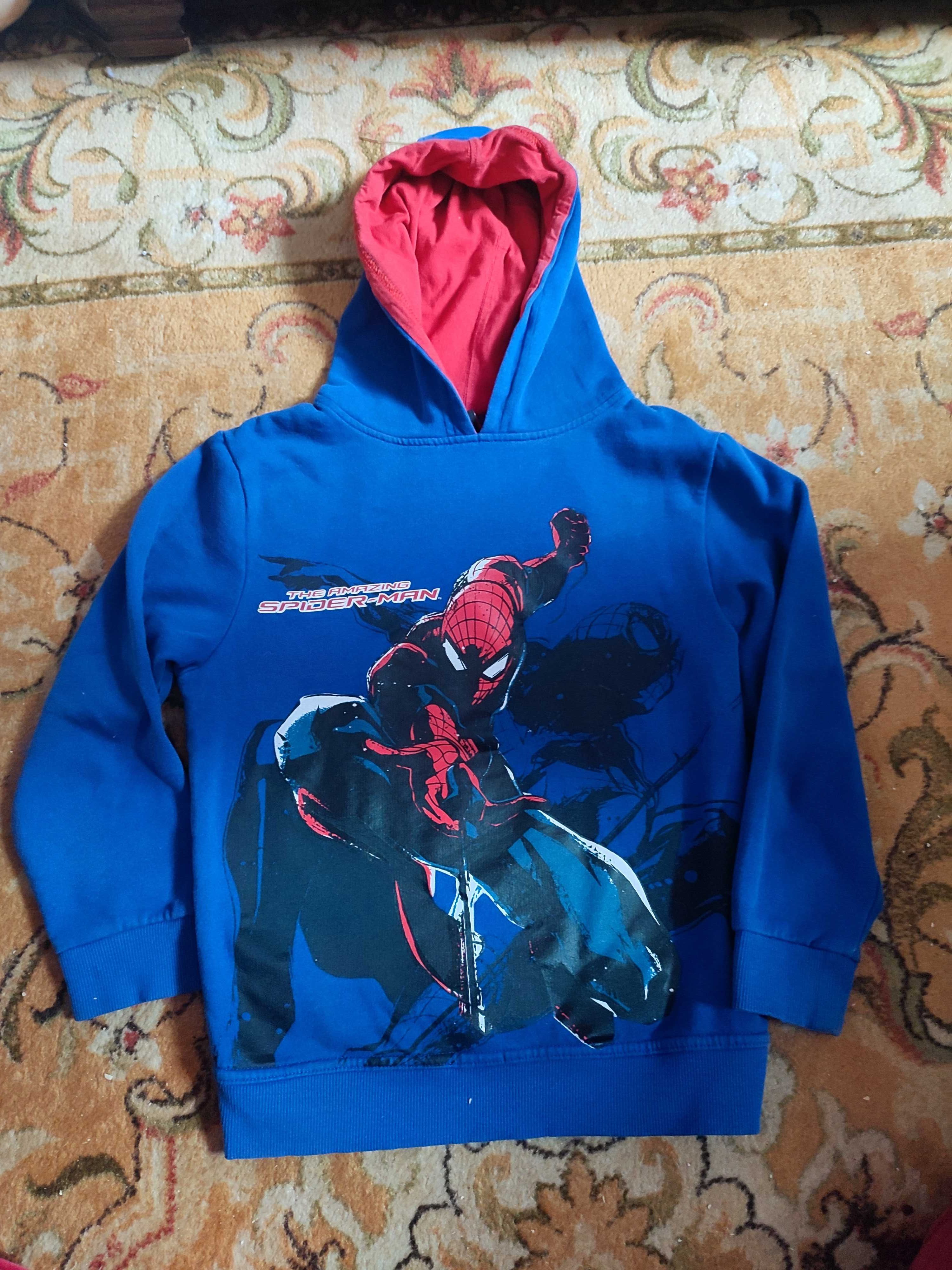 Bluza 128 cm Spider Man sweter koszula